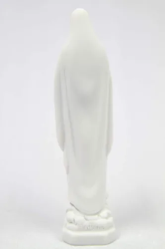 Vista 7 de Vittoria Collection Escultura italiana de estatua de Nuestra Señora de Lourdes Virgen María Bendita Madre de Lourdes hecha en Italia