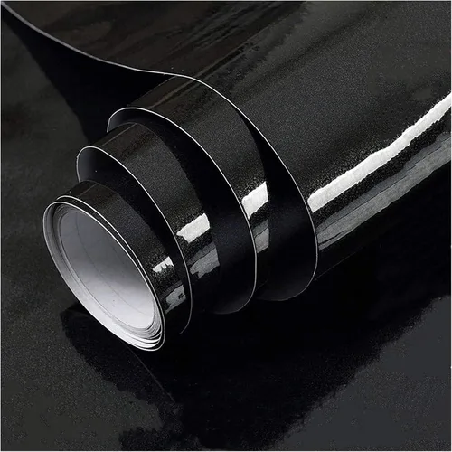 Vista 12 de Papel para empapelar blanco, papel de vinilo autoadhesivo, película decorativa para encimeras de cocina, armarios, muebles con brillo iridescente