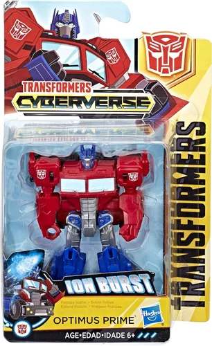 Vista 2 de Transformers Clase Cyberverse Scout Optimus Prime