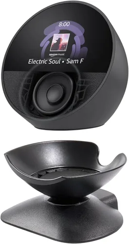 Vista 5 de Soporte para Echo Spot (versión 2024), soporte de montaje ajustable compatible con HomePod mini