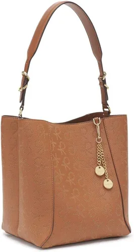 Vista 5 de Calvin Klein Bolso de hombro Hobo perforado con logotipo Montego de Denver