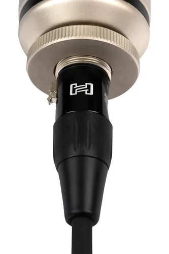 Vista 6 de Hosa Cable de micrófono HMIC-005 Pro, REAN XLR3F a XLR3M, 5 pies