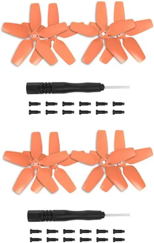Vista 7 de Avata Drone 2925S Hélices 4 pares de accesorios de cuchilla de repuesto para DJI Avata Drone ventiladores de ala de peso ligero con tornillo RC