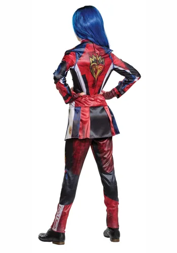 Vista 2 de Disfraz Deluxe de Evie de Descendants 3 para Niñas Multicolor