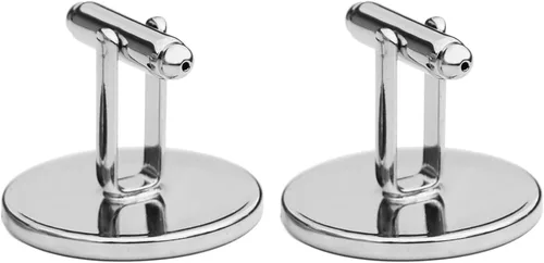 Vista 6 de 1994 Italy 20 Lire BU Uncirculated Coin Silver Plated Cufflinks NEW - Oak Branch