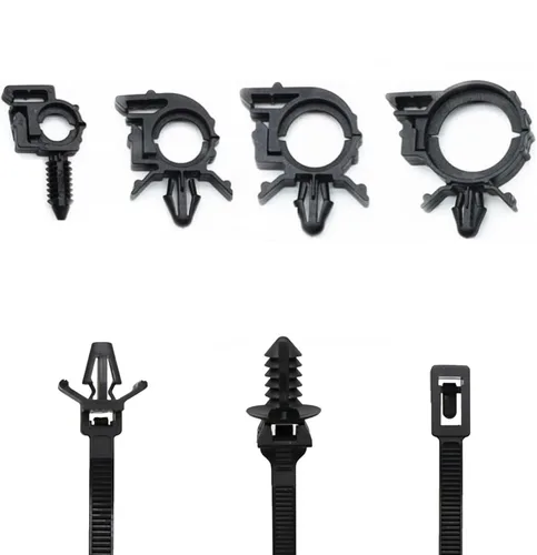 Vista 8 de Kit universal de clips de telar de alambre automotriz, piezas de repuesto para camiones y automóviles (60 unidades)