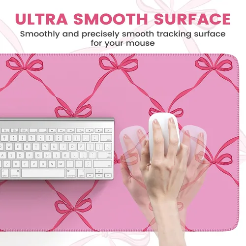 Vista 3 de iCasso Alfombrilla de escritorio para teclado y mouse, alfombrilla de mouse grande para escritorio, alfombrilla de escritorio para computadora