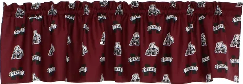 Vista 35 de College Covers Everything Comfy Arkansas Razorbacks - Cenefa de cortina estampada - 84 x 15 pulgadas