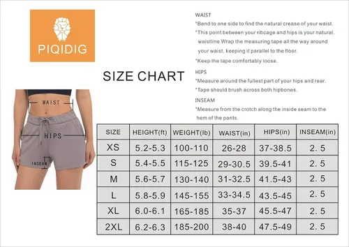 Vista 7 de Pantalones cortos para mujer, pantalones cortos para verano, casuales, atléticos, correr, senderismo, entrenamiento, gimnasio, pantalones cortos