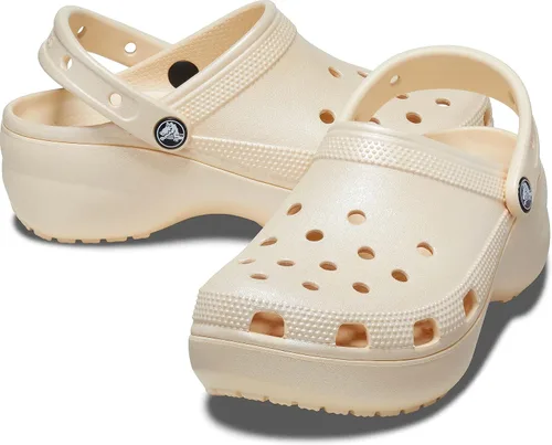 Vista 6 de Crocs Women's Classic Platform Glitter Clog