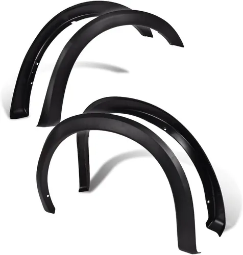 Vista 8 de G-PLUS defensas guardabarros con remaches de bolsillo, compatibles con Ford F150 2009-2014 Styleside con modelos de longitud de cajuela de 67.0