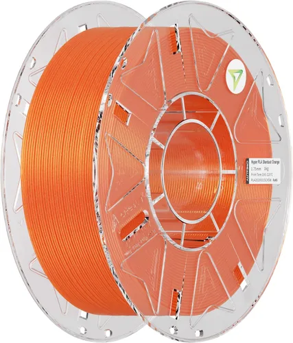 Vista 26 de Creality Hyper PLA Filamento 1.75mm, filamento RFID para impresora 3D PLA de alta velocidad 30-600mm/s, 1kg(2.2lbs)/carrete Filamento compatible