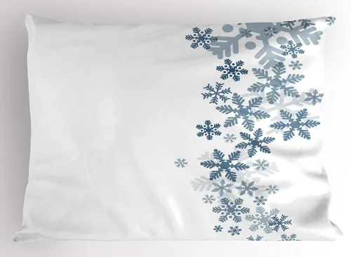 Vista 62 de Lunarable Juego de 2 fundas para almohada de otoño, tema vintage otoñal con estilo granja, ilustración de flores silvestres, artículo de cama