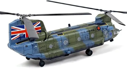 Vista 6 de Academy Hobby Kits de modelos de plástico escala 1/144 CH-47 D/F/J/HC.Mk.I 4 naciones