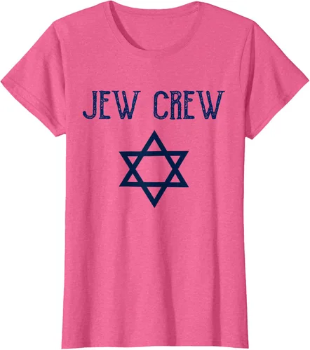 Vista 71 de Camiseta Jew Crew Jewish Star, gris, S