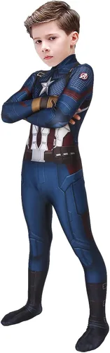 Vista 4 de Disfraz de elastano para niños, para Halloween, cosplay, traje Zentai, estilo 3D
