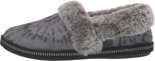Vista 8 de Skechers Pantuflas acogedoras de fiesta Campfire-Slumber para mujer