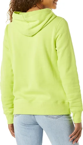 Vista 2 de Tienda Essentials - Sudadera con capucha de vellón de tela de toalla para mujer (disponible en tallas extragrandes)