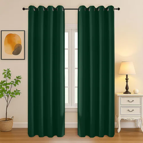 Vista 51 de Simplebrand Juego de 2 paneles de cenefa aguamarina para ventana de cocina de 14 pulgadas de largo, cortinas de oscurecimiento de habitación