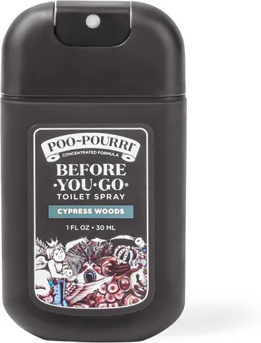Vista 19 de Poo-Pourri Before-You-Go - Aerosol para inodoro, Bamboo Rain, 2 onzas líquidas, hasta 100 usos, desodorante para baño con aceites esenciales