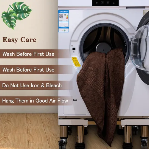 Vista 7 de SEISSO Toallas de baño, extra absorbentes y de secado rápido, toallas de fibra ligera, toalla de baño grande y suave de primera calidad