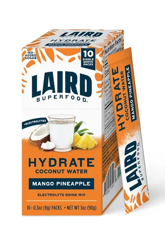 Vista 13 de Laird Superfood Hydrate - Agua de Coco Orgánica
