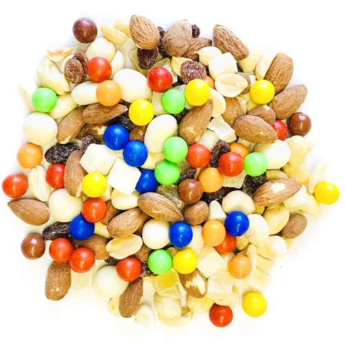 Vista 5 de NY SPICE SHOP Mezcla de frutos secos antioxidantes con frutos secos mixtos, bocadillos saludables para adultos y niños - Paquetes de bocadillos