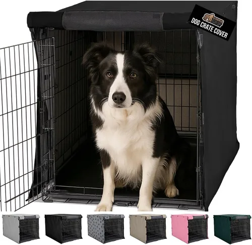 Vista 34 de GORILLA GRIP - Fundas para jaula de perro, cubierta de alambre para perrera Compatible con jaulas para perros de Amazon Basics, cubierta