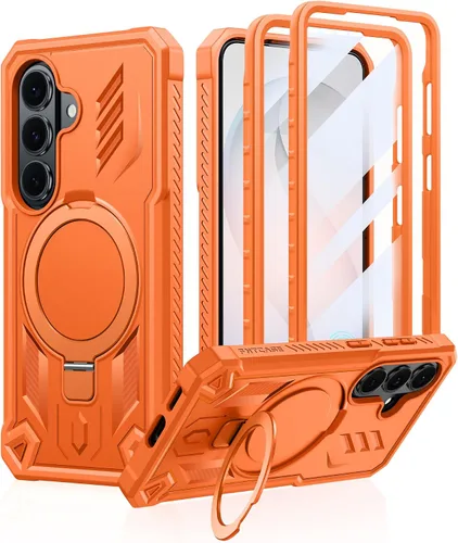 Vista 11 de FNTCASE Funda para iPhone Air Phone Case: Compatible con MagSafe Protector de pantalla integrado Soporte con grado militar a prueba de caídas