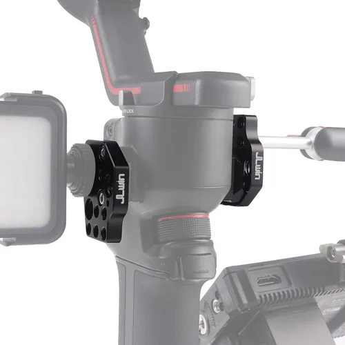 Vista 8 de Fotga Placa de montaje de extensión para DJI Ronin S SC RS 2 RS 3 Pro Mini RSC 2 RS4 y RS4 Pro Mini estabilizador de cardán 1/4 "-20 3/8"-16 1 pieza