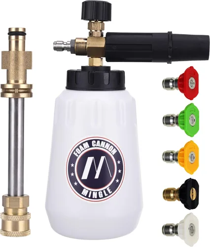 Vista 9 de M MINGLE Cañón de espuma, compatible con Karcher K2-K7, 5 puntas