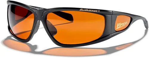 Vista 9 de BluBlocker Gafas de sol Viper 100% protección UV y luz azul. Agarre de goma. Cómodo Negro