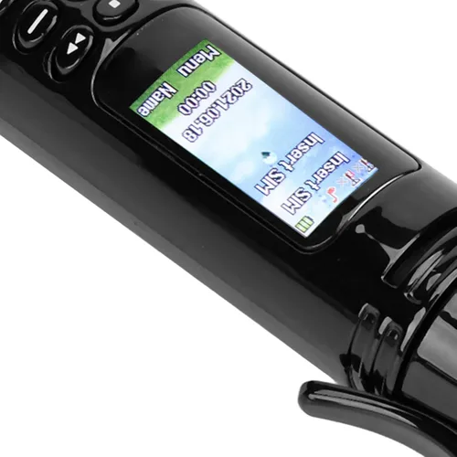 Vista 7 de Mini teléfono celular con cámara, linterna, FM, Bluetooth - Dual SIM, bolígrafo