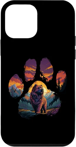 Vista 12 de iPhone 15 Chow Chow Paw Mountain Design Dog Mom Dad Case