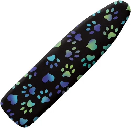 Vista 31 de Funda floral a prueba de arañazos para tablas de planchar de tamaño estándar, reflectante, con 3 ganchos y bucles para decoración de tablas de 15 x