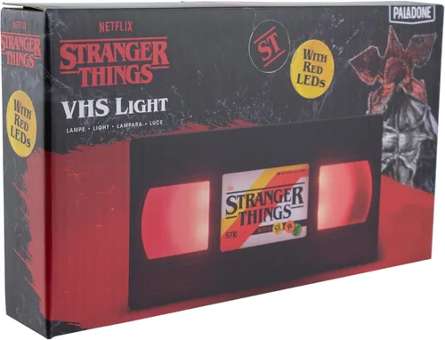 Vista 8 de Lámpara de Logotipo de VHS de Stranger Things de Paladone, Mercancía con Licencia Oficial