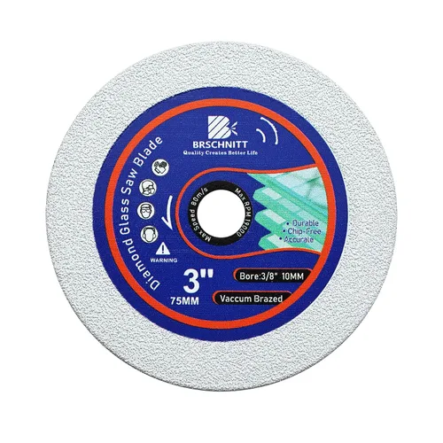 Vista 16 de Disco de corte de vidrio - 3 piezas de 3 pulgadas para amoladora angular con eje de 0.394 pulgadas para pulido de diamante, disco de corte