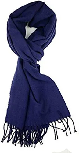 Vista 9 de Bufanda de invierno clásica con sensación de cachemira, colección súper suave