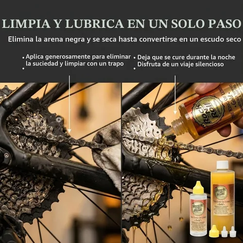Vista 2 de Rock N Roll Gold Chain Lubricante, 4 onzas (paquete de 2)