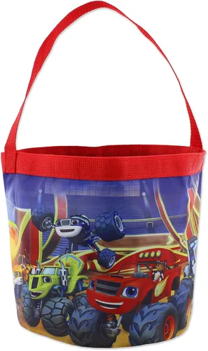Vista 3 de Blaze and the Monster Machines - Cesta de regalo de nailon para niños
