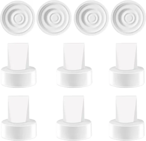Vista 9 de Juego de piezas de bomba de 10 piezas, 2 protectores de reflujo, 2 tubos de membrana y 4 válvulas de pico de pato, piezas de repuesto para extractor