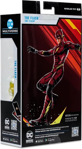 Vista 10 de McFarlane - DC Multiverse - Figura de acción de la película Flash de 7 pulgadas - El disfraz de Batman Flash