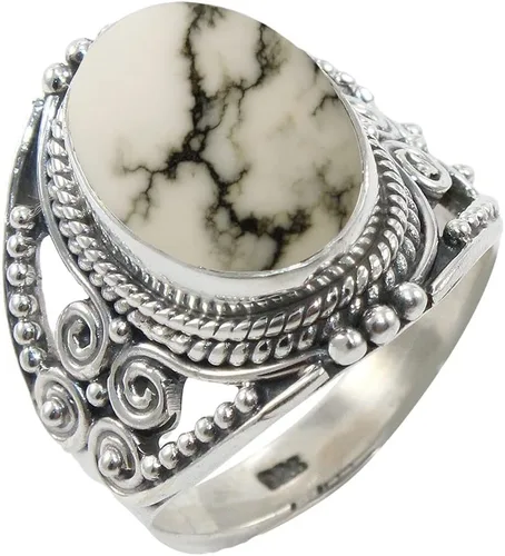 Vista 34 de Anillo de Plata Esterlina 925 para Mujeres con Piedra Preciosa Natural, Anillo de Compromiso de Plata Esterlina, Piedra Natal de Junio con Engaste