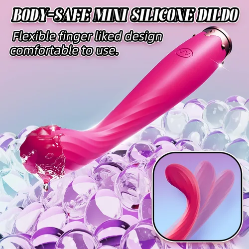 Vista 4 de Juguetes sexuales para mujeres, vibrador de bala – Juguetes sexuales para parejas con 10 vibraciones intensas, estimulador anal para pezón