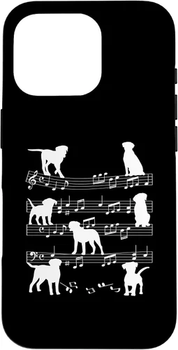 Vista 20 de Musician Dog Playing On Musical Notes Music Lover Piano Case for iPhone 16