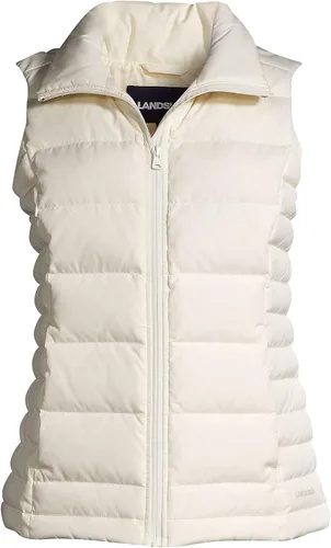 Vista 5 de Lands' End - Campera acolchada, Chaleco ligero con relleno para mujer, ropa de abrigo.