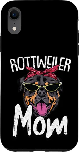 Vista 8 de iPhone 15 Rottweiler Mom Dog Puppy Doggie Pet Animal Lover Rottie Mama Case
