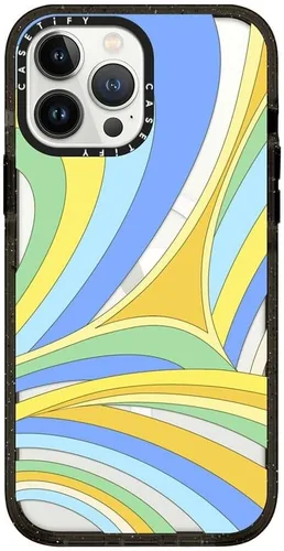 Vista 126 de CASETiFY Funda Impact para iPhone 13 [Protección contra caídas de grado militar 4X de 8.2 pies/Compatible con Magsafe] - #1 Mom - Transparente