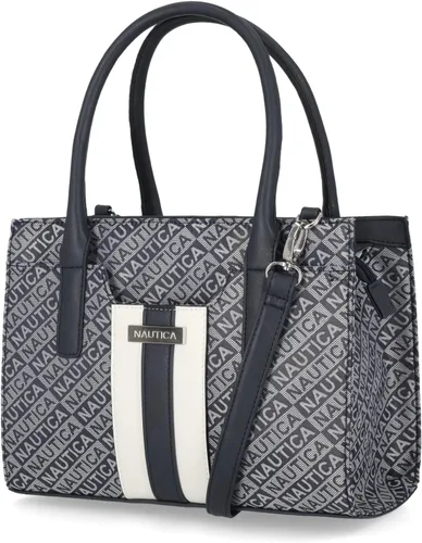 Vista 11 de Nautica Bolso Satchel Sandy Jr. Top Handel para Mujer con Correa Cruzada Extraíble