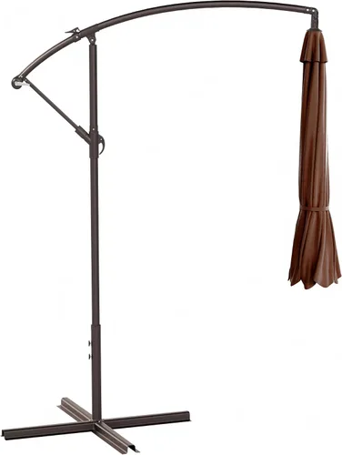 Vista 5 de WestinTrends Julia 10 Ft Cantilever Umbrella Café